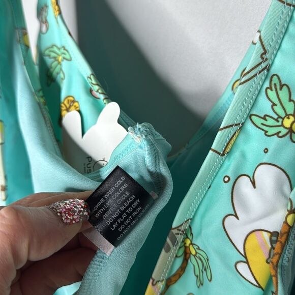Pusheen Surf Plus Size One Piece Bathing Suit. Size 4XL. NWT. - Picture 11 of 11